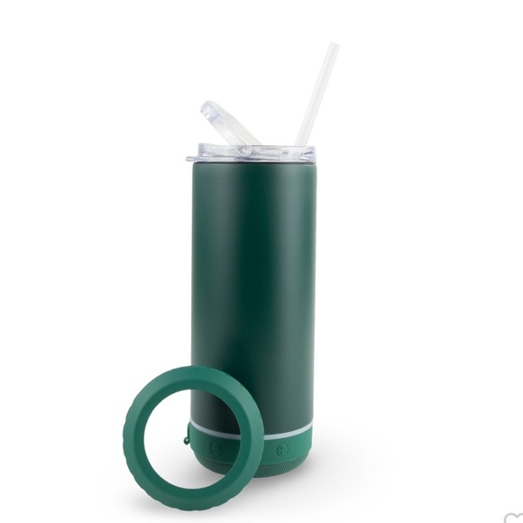 BLUETOOTH 4 IN 1 POWDER COATED CAN COOLER SPEAKER MISTLETOE CUSTOM … - Picture 1 of 6